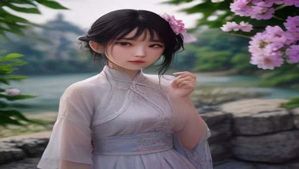 女性研究员在安静的图书馆中翻阅资料，背景为暗色书架，金色台灯光线，体现严谨独立的研究氛围